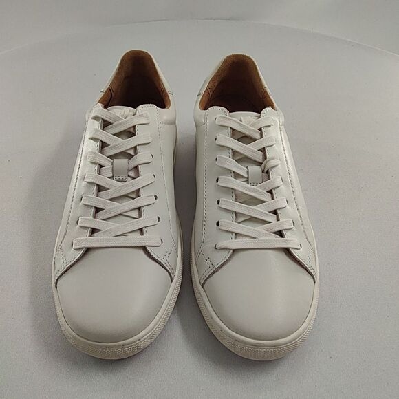 Quince Shoes - Quince Women 100% Leather Everyday Sneaker White Shoes 9.5